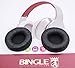 BINGLE Replacement Earpads Ear Cusion for SENNHEISER PX200 PXC150 PXC250 PMX200 (fit PXC300) Headphones(1Pair Black)