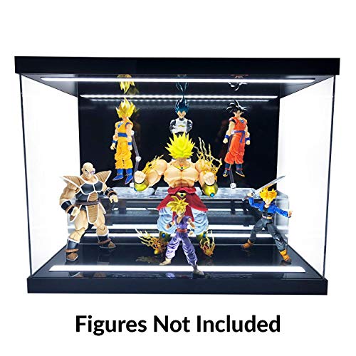 Elite E-04 Gloss Black Action Figure Display Case