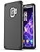 Encased Samsung Galaxy S9 Belt Clip Holster (Nova Series) Slim Grip Case + Secure-fit Holster Clip (New 2018 Release) (Black)