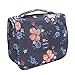 Portable Hanging Toiletry Bag/Portable Travel Organizer Cosmetic Bag for Women Makeup or Men with Hanging Hook