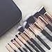 Sixplus 11-Piece Makeup Brush Set, Royal Golden