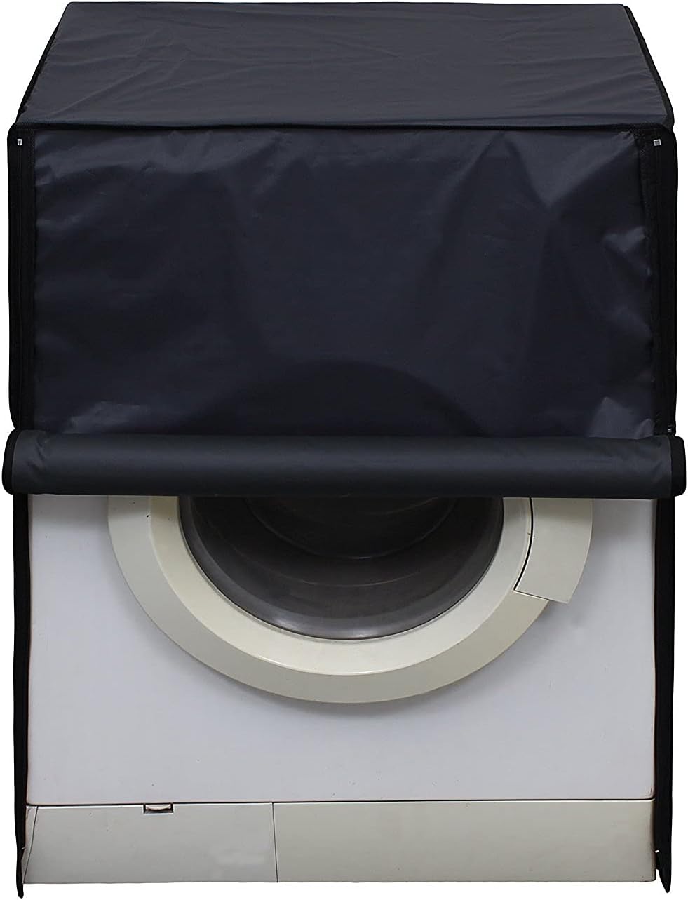 Lithara Dark Grey Washing Machine Cover for Front Load Samsung WW80J5410GX , 8 Kg