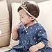 DZT1968® Baby Girl Crown Headband Head Wrap Hair Band Headwear (Gold)