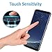 Galaxy S8 Plus Privacy Screen Protector, Compatible for Samsung S8+ Tempered Glass Privacy Film - Black