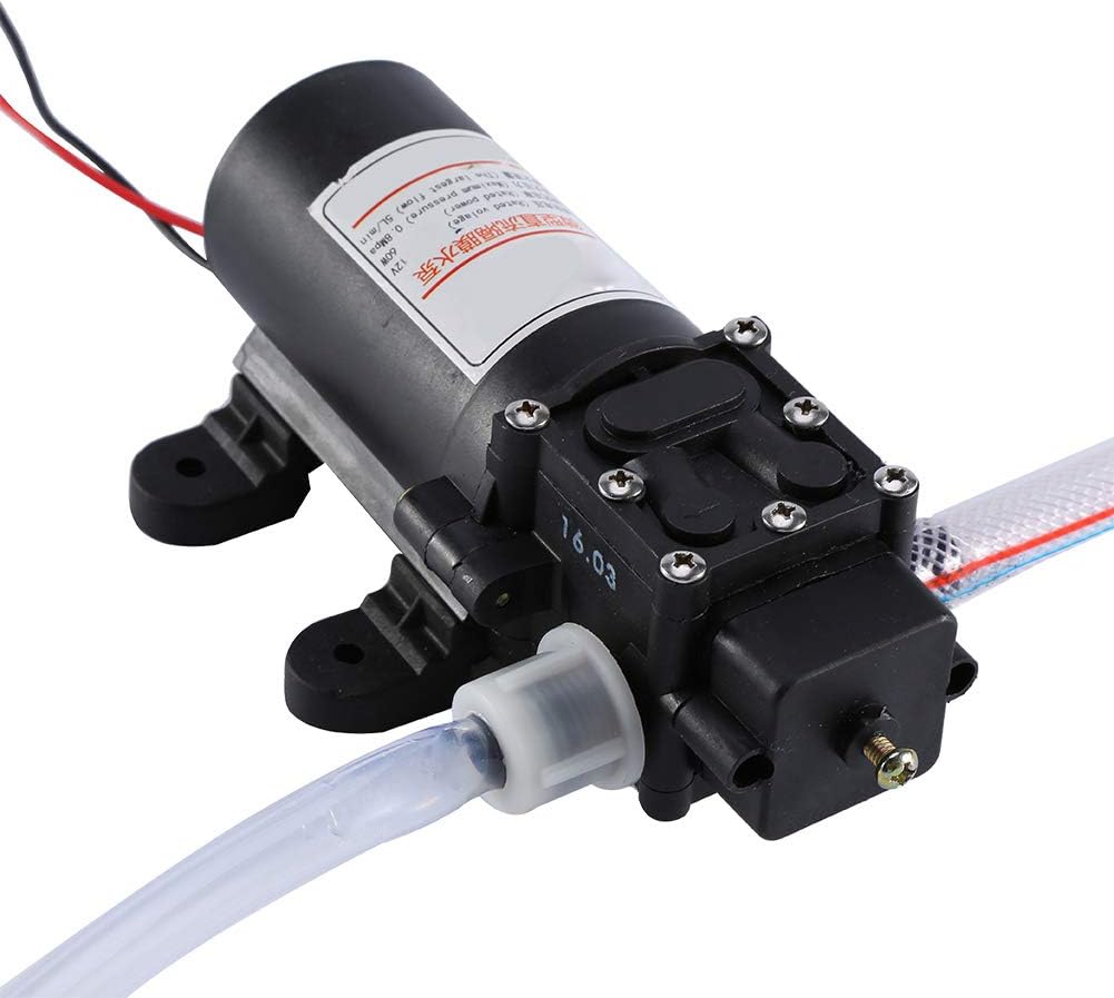 Electric Oil Extractor Pump Kit, 12V 60W Auto Car Fluid Transfer Pump, 0.8MPA Liquid Scavenge Exchange System