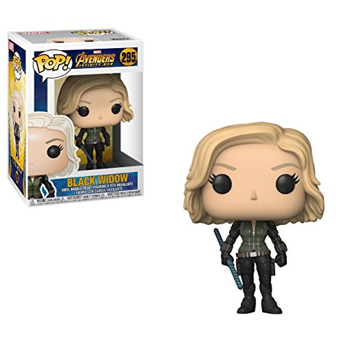 Funko Pop Marvel: Avengers Infinity War-Black Widow Collectible Figure, Multicolor