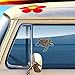 Sea Turtle Sticker Colorful Decal by Megan J Designs™ - Laptop Window Car Vinyl Sticker