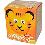 Coromega, Kids, Omega3, Orange, 30 Squeeze Packets, 2.5 g Each