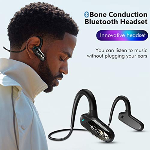 Wireless Earbuds Ear Bluetooth Sport Earphone 5.0 in-Ear Wireless Headphones with IPX5, Touch Control, TWS Ear Buds W/Mic & Charging Case Ideal for Running Workout Gym - Black