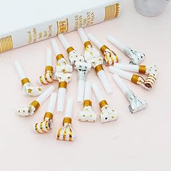 25pcs Party Blowers,Gilding Noisemakers Party