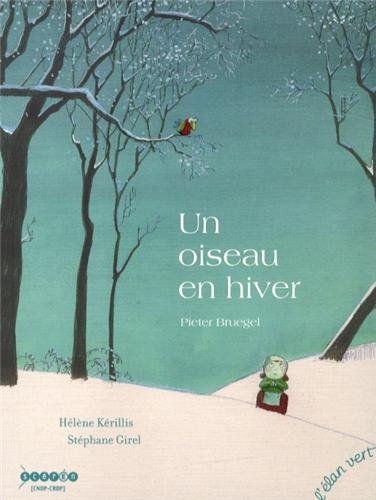 Un  oiseau en hiver