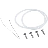 12005744 Dishwasher Pump Sump Seal Repair Kit with Gasket and Screws | 12005317 12004119 replacement; For Bosch, Siemens, Gorenje, Neff and Balay dishwashers; helps address E15 leaks.