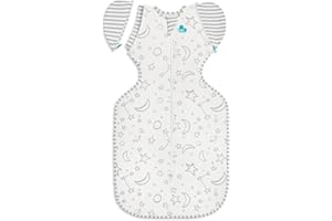 Love to Dream Swaddle UP Transition Bag, Luxuriously Silky Soft Viscose from Bamboo, Baby Sleep Sack, Patented Zip-Off Wings, Snug Fit Helps Calm Startle Reflex, 1.0TOG, 13-19 lbs, Cream