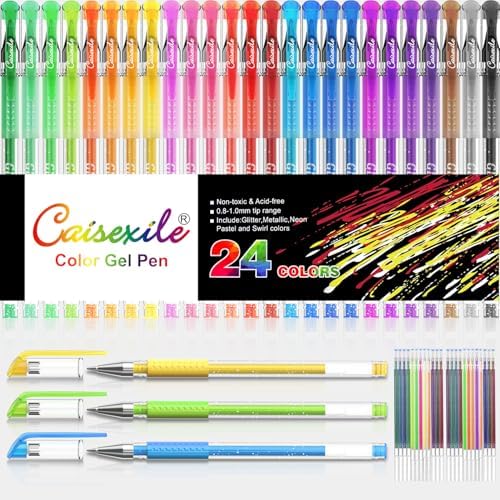 Pen Refills U Brands Pens Amazon Shuttle Art Gel Pen Set 260 Pack