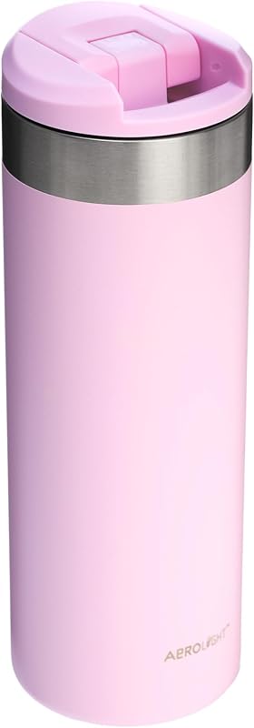 1913 Aerolight Transit Termo Cafe para Llevar 0.47L - Mantiene el Calor Durante 8 Horas - Compatible con Soporte para Coche - Taza Café Antifugas - Apta Para Lavavajillas - Cherry Blossum