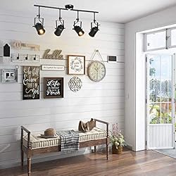 LALUZ Track Kit Semi Flush Mount Close to Ceiling