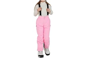 Girls Snow Pants Winter Warm Skiing Snowboard Pants for Kids Outdoor Cold Weather Activities