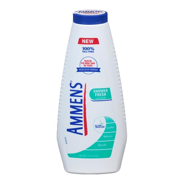 AMMENS POWDER SHOWER FRESH TALC FREE, 11 OUNCE