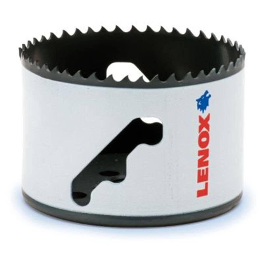 Lenox Tools 3005454L Bi-Metal Speed Slot Hole Saw, 76 mm, 3-3/8 inches