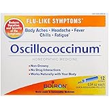 Boiron Oscillococcinum, for Flu-like Symptoms, 12 Count Box of 0.04 Ounce Doses