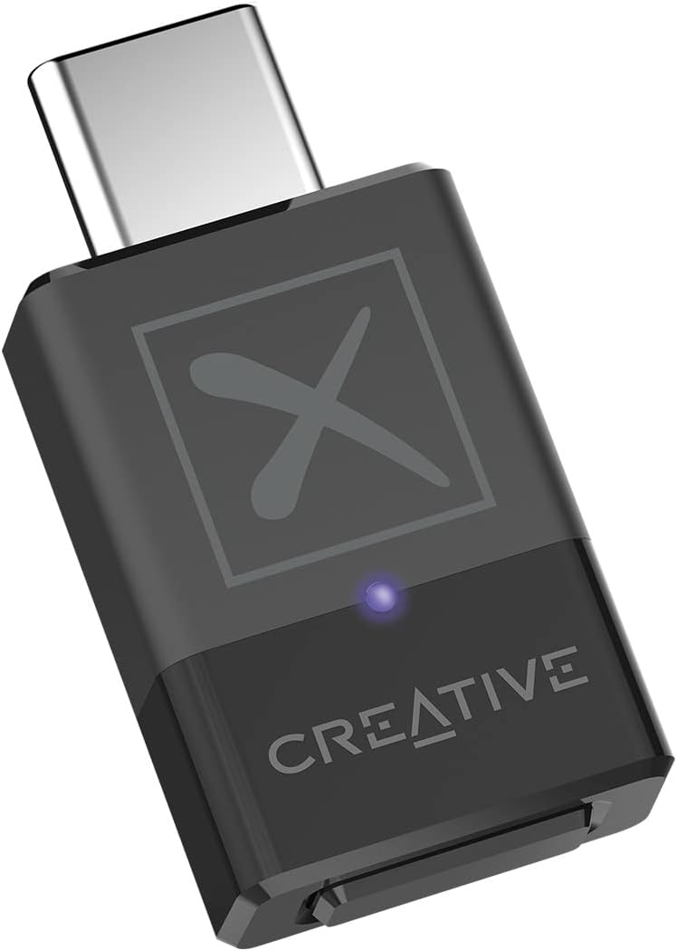 Creative BT-W5 Bluetooth 5.3 Smart Audio Transmitter aptX Adaptive 24bit/96kHz