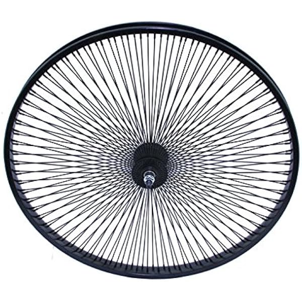 black 144 spoke bike rims