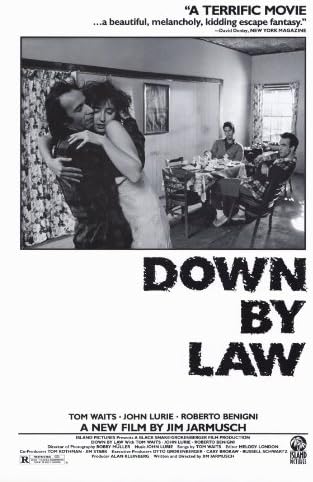 Pop Culture Graphics Down by Law Poster Movie 11x17 John Lurie Tom Waits Roberto Benigni Ellen Barkin