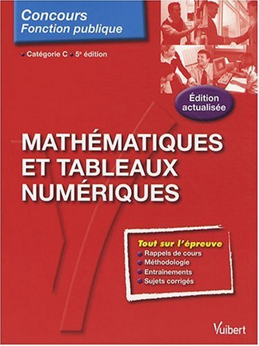 Mathématiques et tableaux numériques