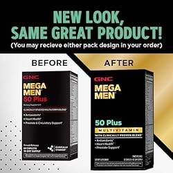 GNC Mega Men 50 Plus Multivitamin