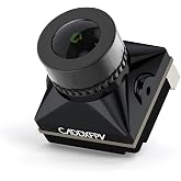 CADDXFPV Ratel 2 Analog FPV Camera, Black, 1200TVL, Starlight | 1/1.8-inch sensor, 165&deg; FOV, NTSC/PAL and 16:9/4:3 switchable, with a 2.1mm lens for FPV racing drones