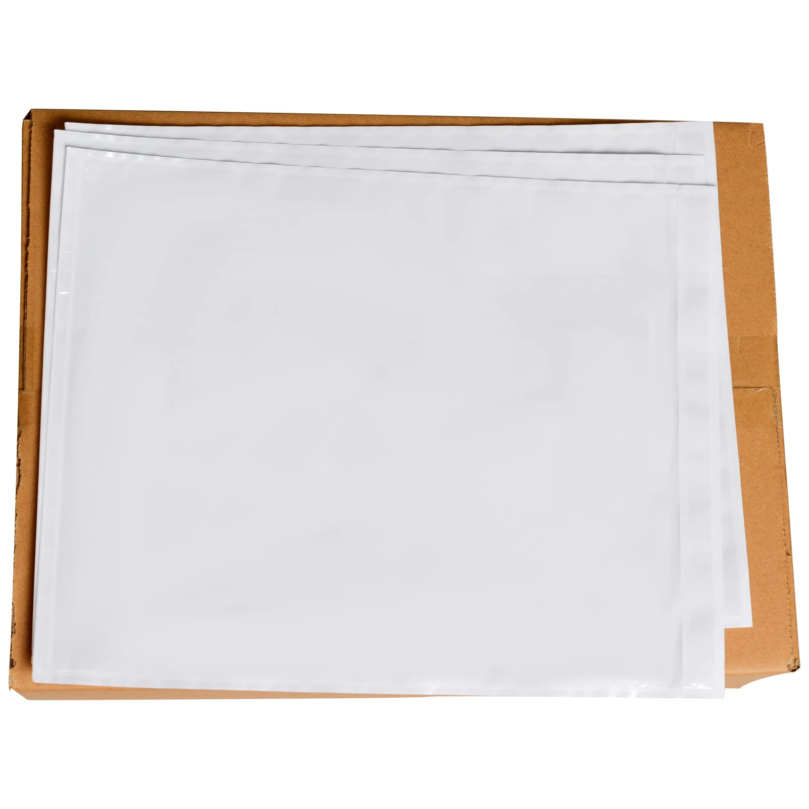 Photo 1 of 500 PCS 9.5"x 12" Clear Self-Adhesive Packing List Envelopes - Fit 8.5x11 inch Lettter - Shipping/Mailing Pouch Enclosed Bags for Packing Slips Invoice Label