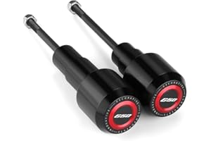 Modeer For K.awasaki Ninja 650 2017~2024 Motorcycle Frame Slider Anti-collision Falling Protection Crash pads ninja650 ninja 650 Accessories (red)