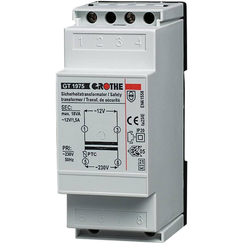 Grothe 1512019 – Bell AC Current Transformer 12 V, 1.5 A, 1975 GT