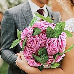 Code Florist Artificial Foam Roses 20pcs with
