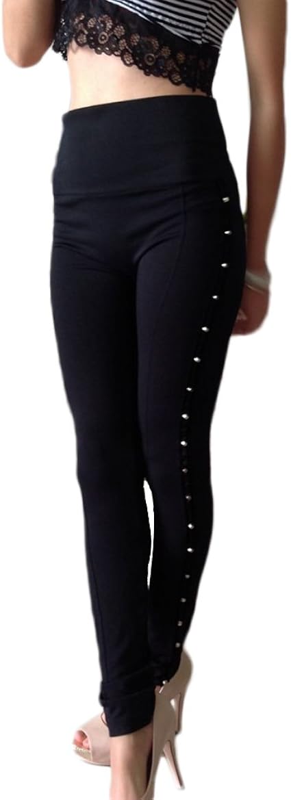 Pantalones Elásticos De Tubo Con Cintura Alta – Mundo Woman