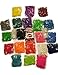Playz Loomy Bands 8500pc Premium Rainbow Colored Loom Bands Refill Kit - 20 Beautiful Colors w/ 500 S Clips
