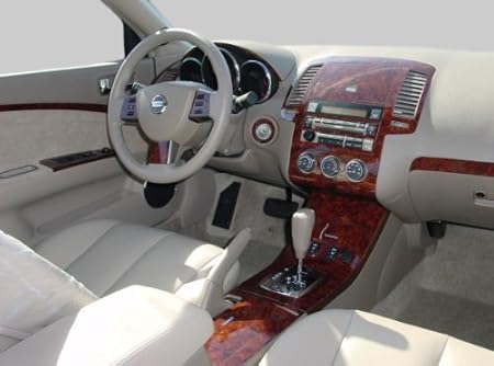 Nissan Altima 2005 2006 Interior Burl Wood Dash Trim Kit Set Amazon De Auto