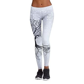 Pantalones Yoga Mujeres, Hanyixue Leggings Yoga Deportivos Largos ...