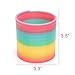 POPLAY Beautiful Rainbow Magic Spring Slinky Assorted Spring Slinky Toy