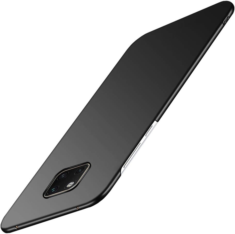 HDOMI Huawei Mate 20 Pro Case, and Super Thin Cover Hard PC Rear Protecting Shell for Huawei Mate 20 Pro (Black)