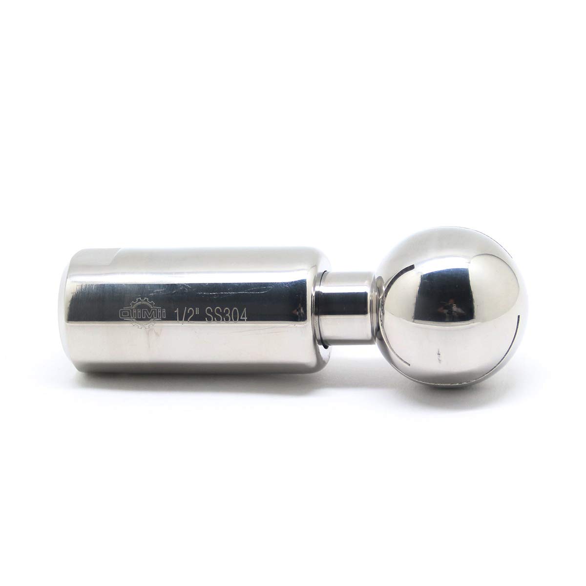 QiiMii BSP Stainless Steel 304 Rotary Tank Spray Cleaning Ball 1/2" Female Connection with Ball Dia 40mm and Cleaning Radius 0.5-1.5m - Image 4