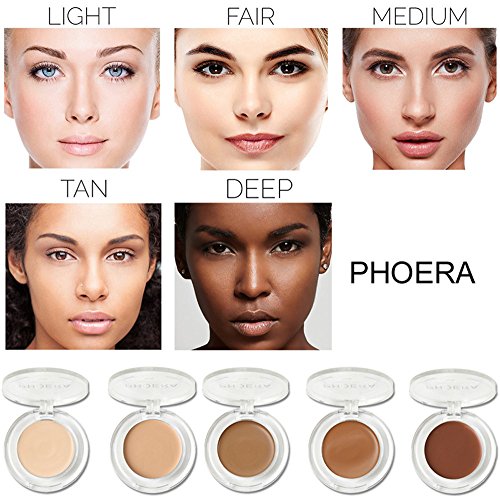 Sdoo Beauty PHOERA Face Makeup Concealer Foundation Palette Creamy Moisturizing Concealer (A) - Thumbnail 3
