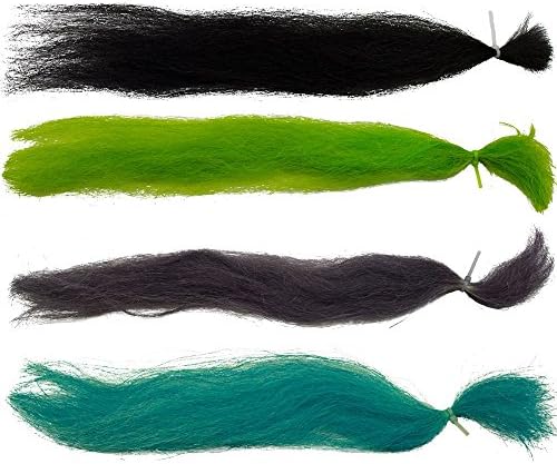 UV2 Yak Streamer Hair - yellow