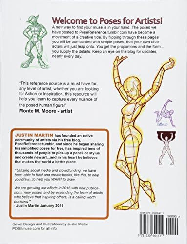 Poses For Artists Volume 2 Standing Poses An Essential Reference For Figure Drawing And The Human Form By Martin Justin R Amazon Ae