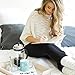 Sweet Water Decor Boss Lady Coffee Mugs with Golden Handle | 11oz China Coffee Cup with Quote | Embellished with Real Gold & Microwave Safe | For Working Women, Offices, Bosses & Managers (Mint)