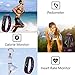 Fitness Tracker DIWUER Smart Watch with Heart Rate Monitor Calorie Counter Pedometer Sport Sleep Activity Tracker Waterproof Bracelet Wristband for iPhone Android Phone(Purple)