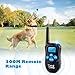 instecho Dog Training Collar, 100% Rainproof Rechargeable Electronic Remote Dog Shock Collar 330 Yards Beep/Vibrating/Shock Electric E-Collarthumb 4