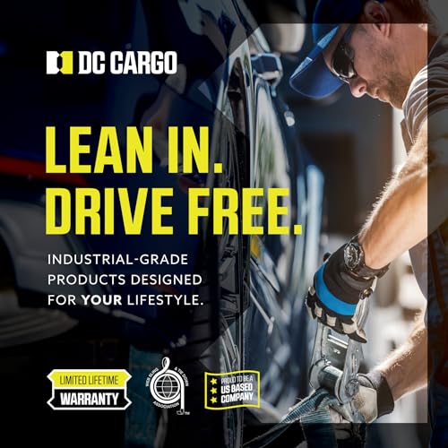 DC Cargo Auto Retracting Ratchet Straps (4 Pack 2 inch x 6') Heavy