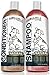 Paws & Pals Natural Oatmeal Dog Shampoo and Conditioner Combo, 2-in-1 Best for Cats & Dogs Dry Itchy Skin - Made in USA w/Medicated Clinical Vet Formula - Anti Itch Moisturizing Pet Soap for Sensitive