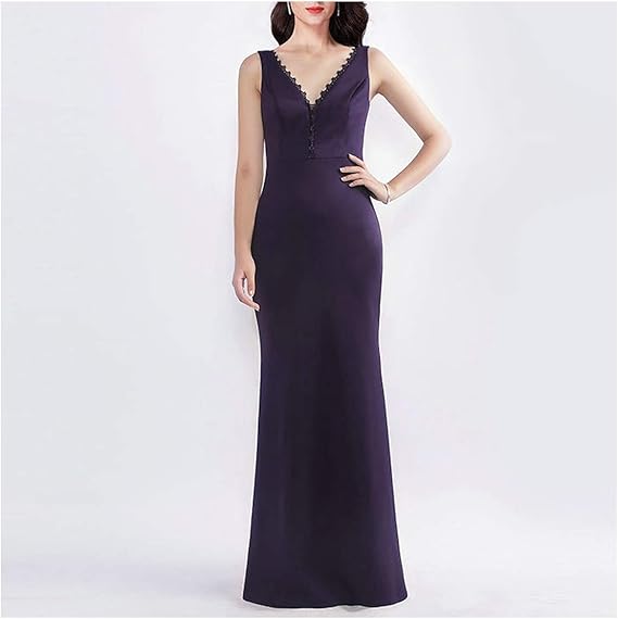 amazon purple bridesmaid dresses